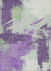 Piper Looms Chantille Modern ACN1711 Purple Machine Washable Area Rug main image