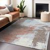 Piper Looms Chantille Modern ACN1711 Taupe Machine Washable Area Rug Lifestyle Image Feature