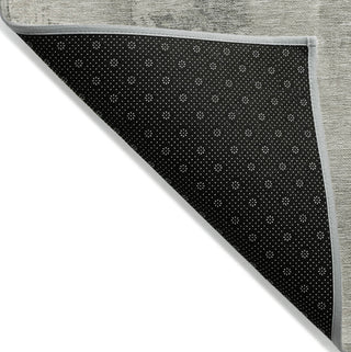 Piper Looms Chantille Geometric ACN1714 Beige Machine Washable Area Rug Backing Image