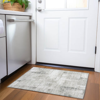 Piper Looms Chantille Geometric ACN1714 Beige Machine Washable Area Rug Scatter Lifestyle Image Feature