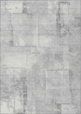 Piper Looms Chantille Geometric ACN1714 Gray Machine Washable Area Rug main image