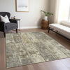 Piper Looms Chantille Stripes ACN1715 Beige Machine Washable Area Rug Lifestyle Image Feature