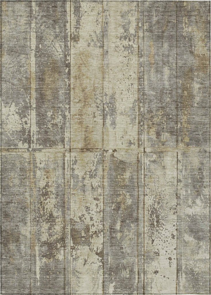 Piper Looms Chantille Stripes ACN1715 Beige Machine Washable Area Rug main image