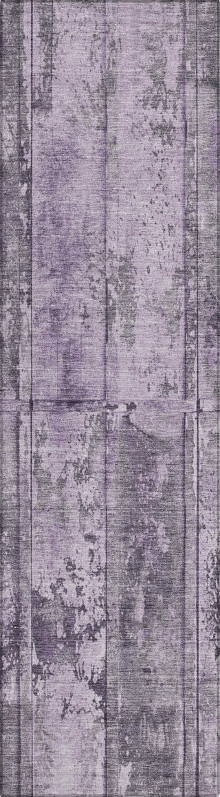 Piper Looms Chantille Stripes ACN1715 Purple Machine Washable Area Rug Runner Main Image