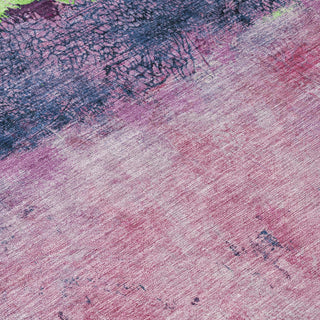 Piper Looms Chantille Abstract ACN1716 Blush Machine Washable Area Rug Swatch Image