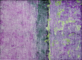 Piper Looms Chantille Abstract ACN1716 Purple Machine Washable Area Rug Scatter Main Image