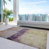 Piper Looms Chantille Abstract ACN1716 Salmon Machine Washable Area Rug Outdoor Lifestyle Image Feature