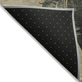 Piper Looms Chantille Animal ACN1717 Beige Machine Washable Area Rug Backing Image