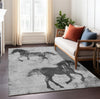 Piper Looms Chantille Animal ACN1717 Gray Machine Washable Area Rug Lifestyle Image Feature