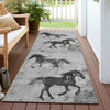 Piper Looms Chantille Animal ACN1717 Gray Machine Washable Area Rug Runner Outdoor Lifestyle Image Feature