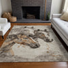 Piper Looms Chantille Animal ACN1718 Beige Machine Washable Area Rug Lifestyle Image Feature