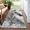 Piper Looms Chantille Animal ACN1719 Gray Machine Washable Area Rug Runner Outdoor Lifestyle Image Feature