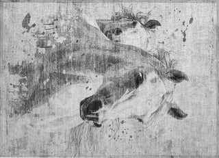 Piper Looms Chantille Animal ACN1719 Gray Machine Washable Area Rug Scatter Main Image