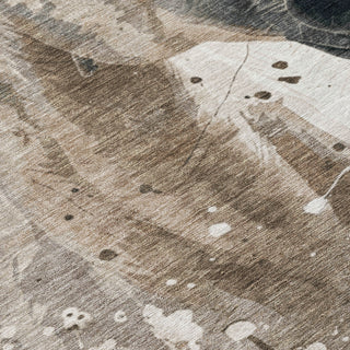 Piper Looms Chantille Animal ACN1719 Ivory Machine Washable Area Rug Swatch Image