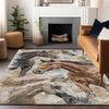 Piper Looms Chantille Animal ACN1720 Beige Machine Washable Area Rug Lifestyle Image Feature