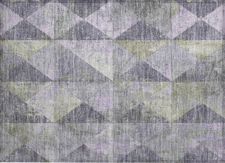 Piper Looms Chantille Geometric ACN1721 Lavender Machine Washable Area Rug Scatter Main Image