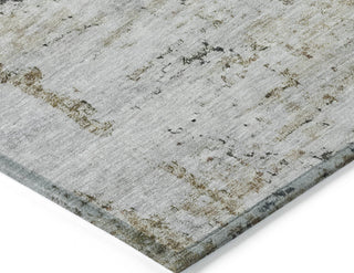 Piper Looms Chantille Modern ACN1723 Beige Machine Washable Area Rug Corner Image