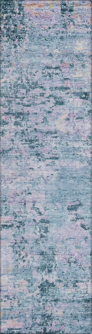 Piper Looms Chantille Modern ACN1723 Blue Machine Washable Area Rug Runner Main Image