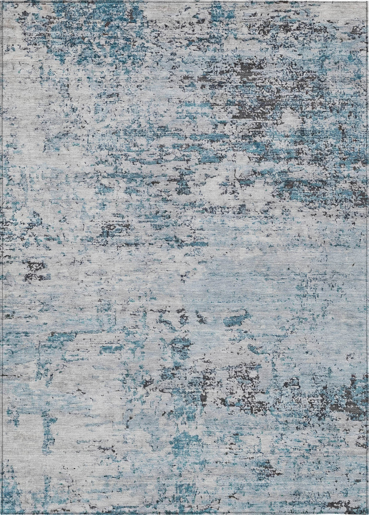 Piper Looms Chantille Modern ACN1723 Sky Machine Washable Area Rug main image