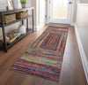 Piper Looms Chantille Geometric ACN1725 Paprika Machine Washable Area Rug Runner Lifestyle Image Feature