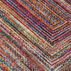 Piper Looms Chantille Geometric ACN1725 Paprika Machine Washable Area Rug Swatch Image