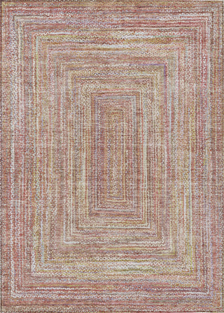 Piper Looms Chantille Geometric ACN1726 Paprika Machine Washable Area Rug main image