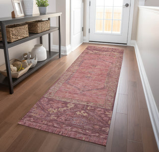 Piper Looms Chantille Global ACN1727 Blush Machine Washable Area Rug Runner Lifestyle Image Feature