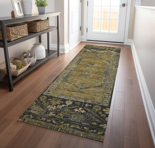 Piper Looms Chantille Global ACN1727 Brown Machine Washable Area Rug Runner Lifestyle Image Feature