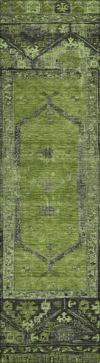 Piper Looms Chantille Global ACN1727 Olive Machine Washable Area Rug Runner Main Image