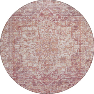 Piper Looms Chantille Global ACN1728 Paprika Machine Washable Area Rug Round Main Image