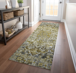Piper Looms Chantille Global ACN1728 Pewter Machine Washable Area Rug Runner Lifestyle Image Feature