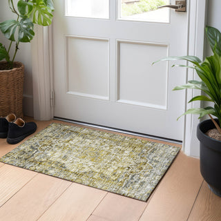 Piper Looms Chantille Global ACN1728 Pewter Machine Washable Area Rug Scatter Lifestyle Image Feature