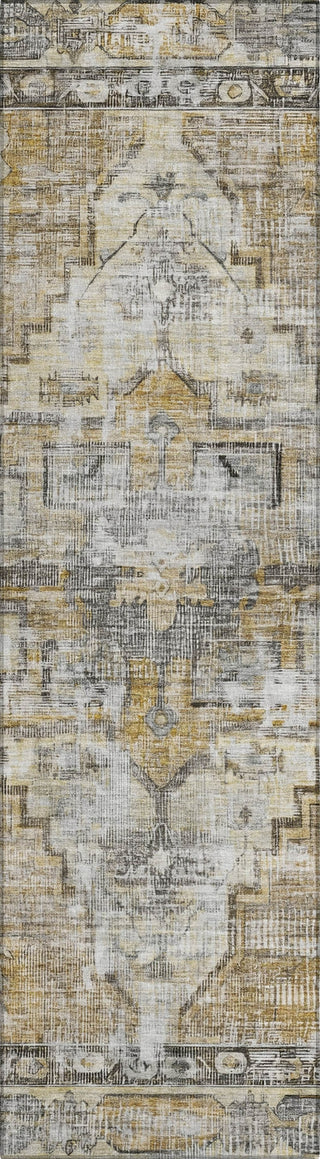 Piper Looms Chantille Global ACN1729 Brown Machine Washable Area Rug Runner Main Image