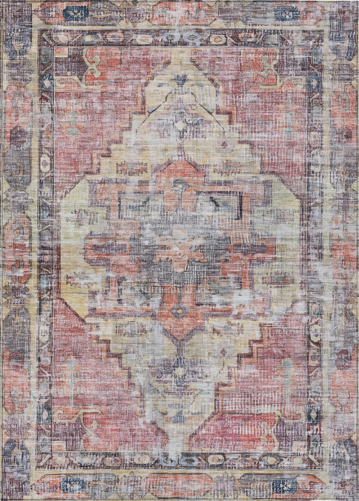 Piper Looms Chantille Global ACN1729 Paprika Machine Washable Area Rug main image