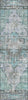 Piper Looms Chantille Global ACN1729 Teal Machine Washable Area Rug Runner Main Image