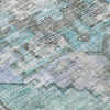 Piper Looms Chantille Global ACN1729 Teal Machine Washable Area Rug Swatch Image