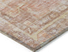 Piper Looms Chantille Global ACN1729 Terracotta Machine Washable Area Rug Corner Image