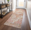 Piper Looms Chantille Global ACN1729 Terracotta Machine Washable Area Rug Runner Lifestyle Image Feature
