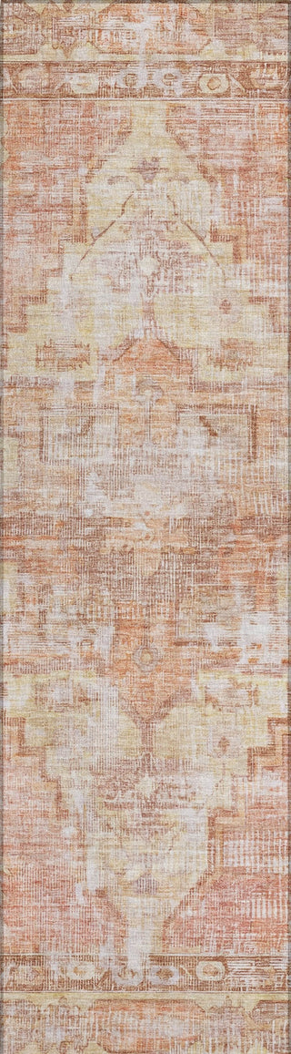 Piper Looms Chantille Global ACN1729 Terracotta Machine Washable Area Rug Runner Main Image