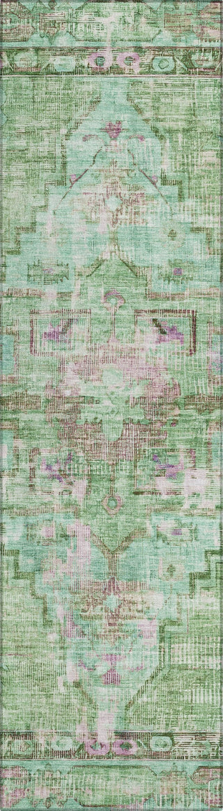 Piper Looms Chantille Global ACN1730 Aloe Machine Washable Area Rug Runner Main Image