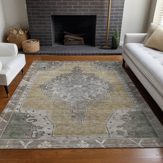 Piper Looms Chantille Global ACN1731 Beige Machine Washable Area Rug Lifestyle Image Feature