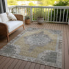 Piper Looms Chantille Global ACN1731 Beige Machine Washable Area Rug Outdoor Lifestyle Image Feature