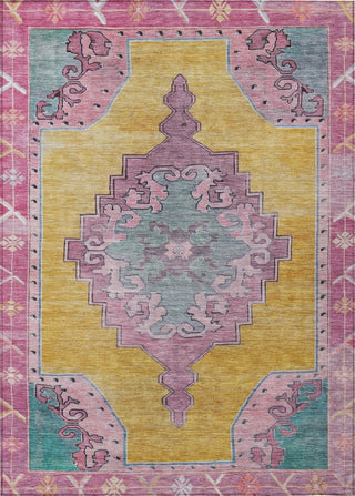 Piper Looms Chantille Global ACN1731 Gold Machine Washable Area Rug main image