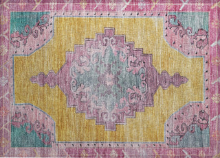 Piper Looms Chantille Global ACN1731 Gold Machine Washable Area Rug Scatter Main Image
