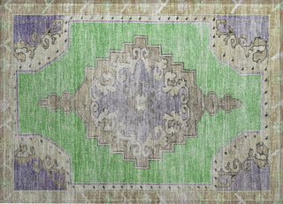 Piper Looms Chantille Global ACN1731 Lime Machine Washable Area Rug Scatter Main Image
