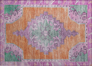 Piper Looms Chantille Global ACN1731 Orange Machine Washable Area Rug Scatter Main Image