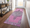 Piper Looms Chantille Global ACN1731 Pink Machine Washable Area Rug Runner Lifestyle Image Feature