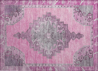 Piper Looms Chantille Global ACN1731 Pink Machine Washable Area Rug Scatter Main Image