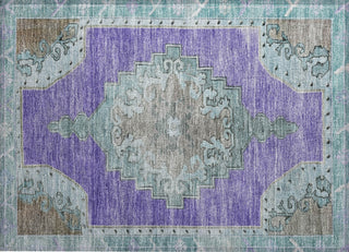 Piper Looms Chantille Global ACN1731 Purple Machine Washable Area Rug Scatter Main Image