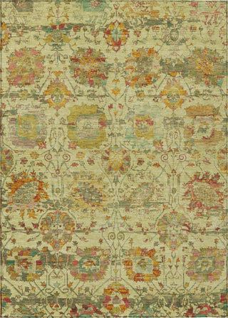 Piper Looms Chantille Global ACN1732 Gold Machine Washable Area Rug main image